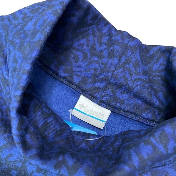 Columbia Women's Funnel Pullover Dark Sapphire Size Large NWT - Picture 6 of 12